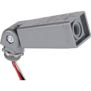 Hard Wire Gray Heavy-Duty Swivel Base Photocell Lamp Control