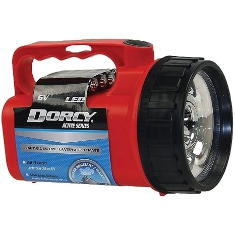 41-2079, Dorcy, Flex Battery, Floating Lantern, Medium, 6 V, AA Alkaline, LED