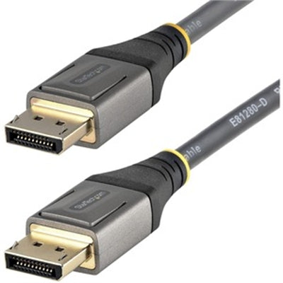 Startech.com 6ft (2m) Vesa Certified Displayport 1.4 Cable  8k 60hz Hdr10  Ultra HD 4k 120hz Dp Video Cable  Displayport to Displayport Cable  Dp Cord