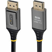 StarTech 50cm DisplayPort 2.1 Cable, VESA Certified DP54 DisplayPort Cable, 8K 60Hz, 8K 144Hz/4K 240Hz w/DSC 1.2a, DP 2.1 Monitor Cord
