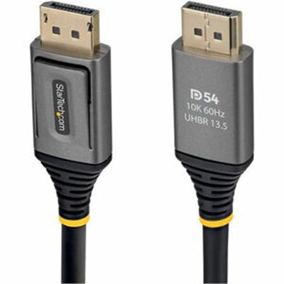 StarTech 50cm DisplayPort 2.1 Cable, VESA Certified DP54 DisplayPort Cable, 8K 60Hz, 8K 144Hz/4K 240Hz w/DSC 1.2a, DP 2.1 Monitor Cord