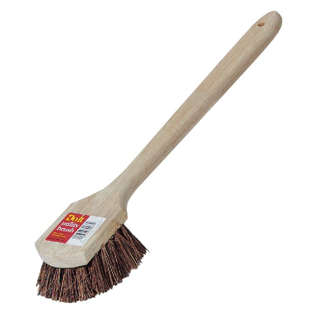 19-3/4 In. x 3 In. Palmyra Bristle Fiber Wood Scrub Brush