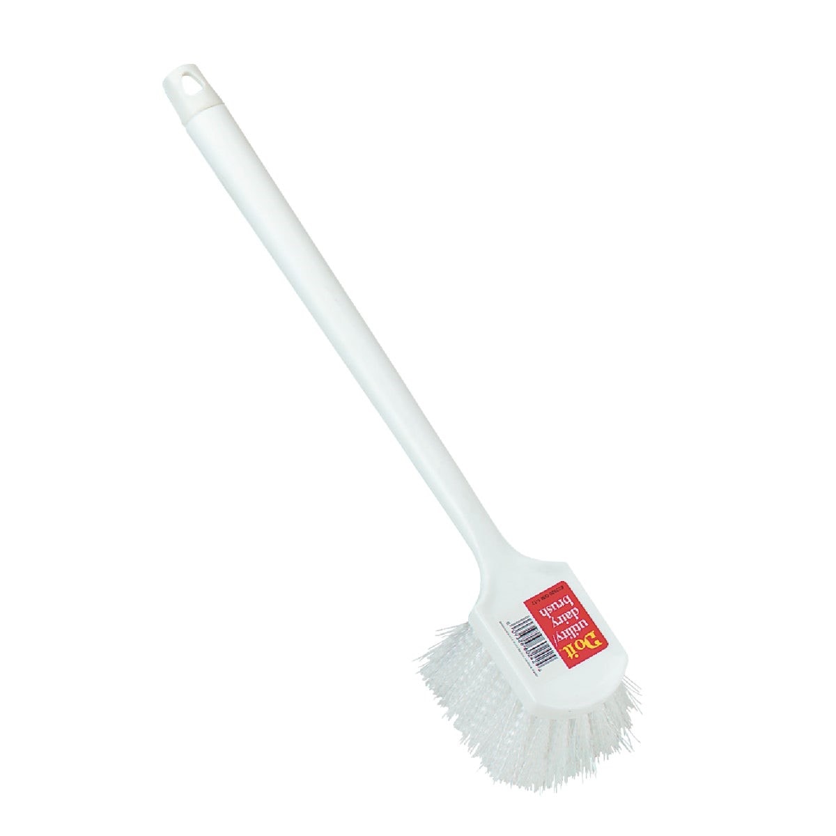 19-3/4 In. x 3 In. White Polypropylene Bristle Plastic Scrub Brush