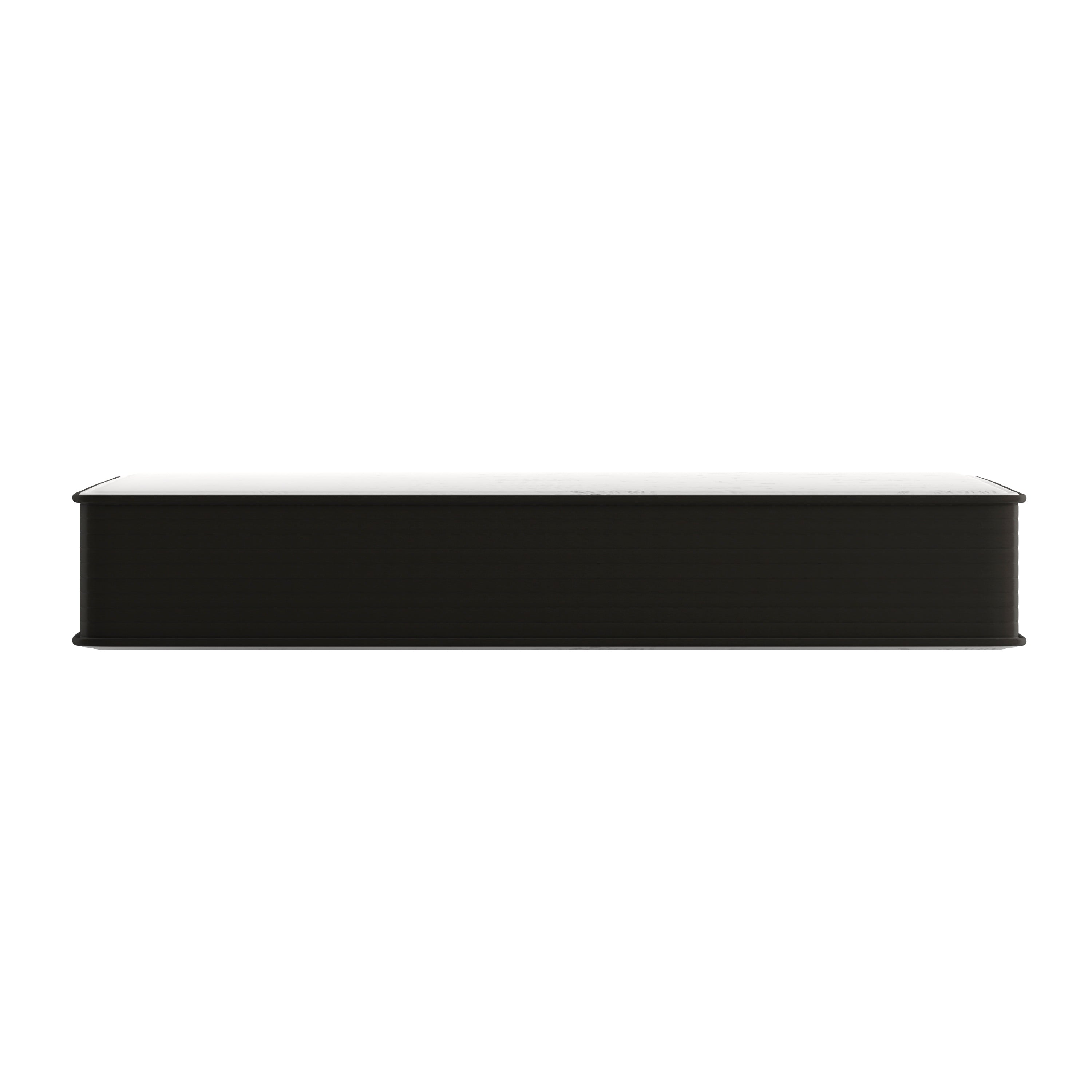 Dream 12 Inch Hybrid Mattress, King Size High Density Foam and Pocket Spring Mattress in a Box, CertiPur-US Certified Foam, White/Black