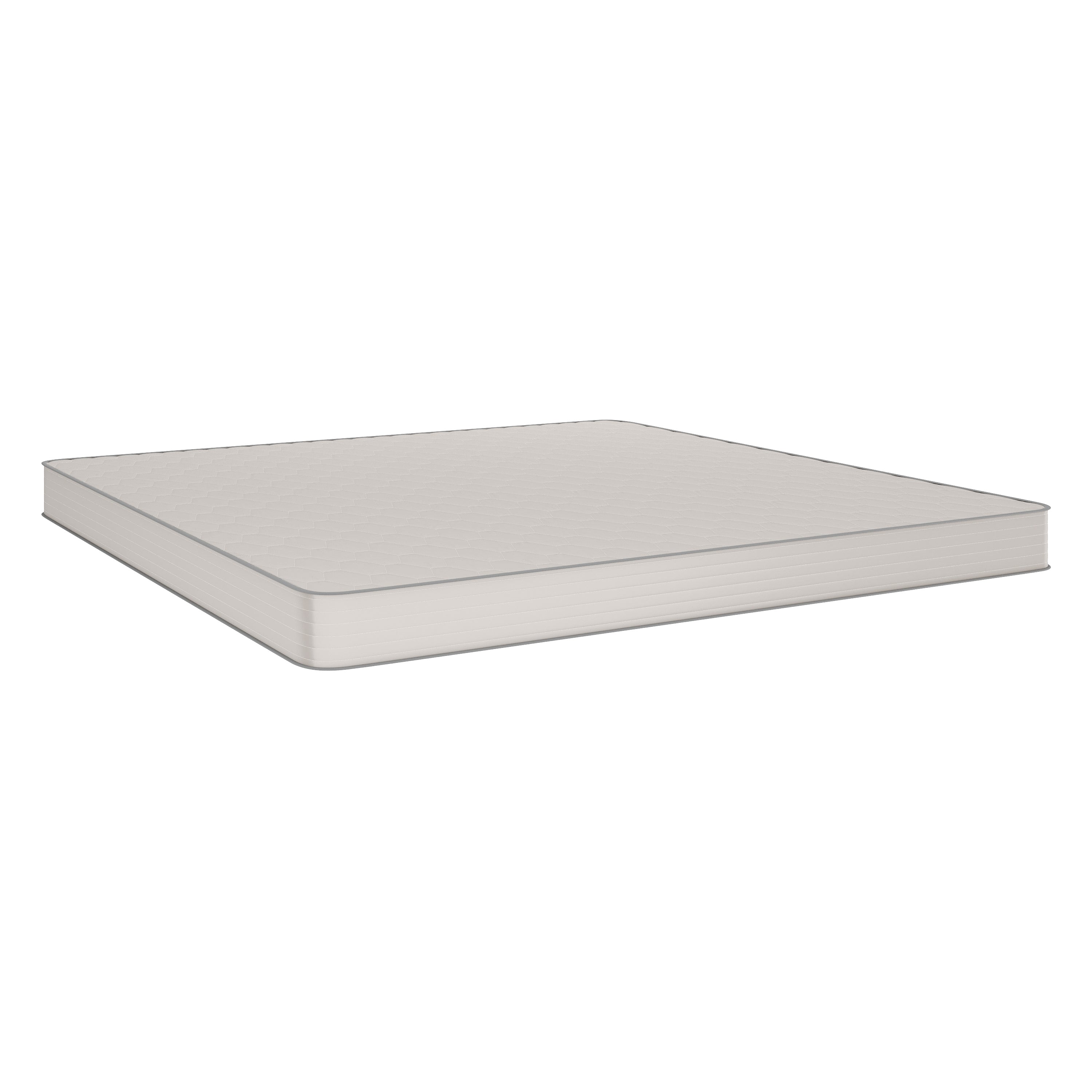 Dream 6 Inch Hybrid Mattress, King Size High Density Foam and Innerspring Mattress in a Box, CertiPur-US Certified Foam