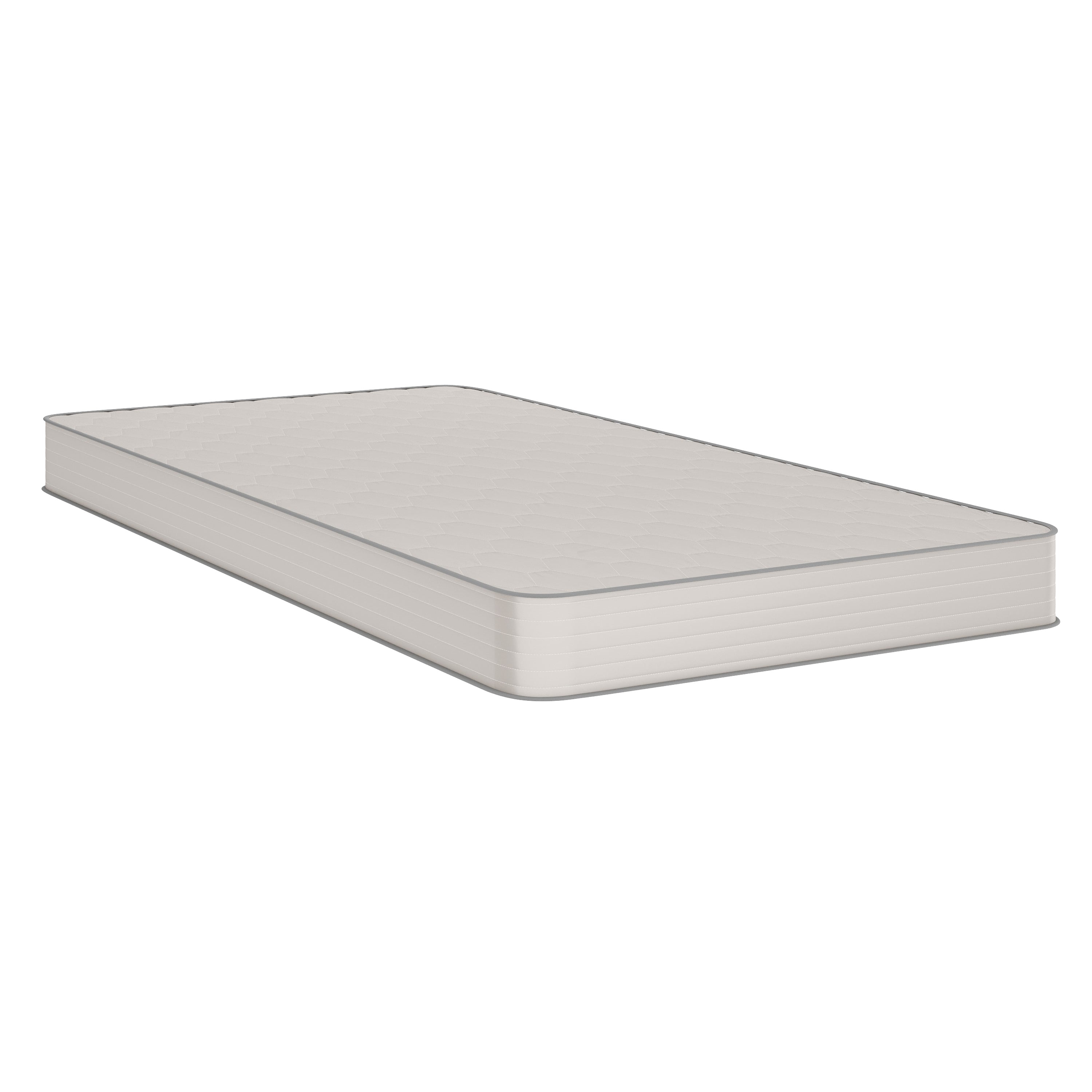Dream 6 Inch Hybrid Mattress, Twin XL High Density Foam and Innerspring Mattress in a Box, CertiPur-US Certified Foam