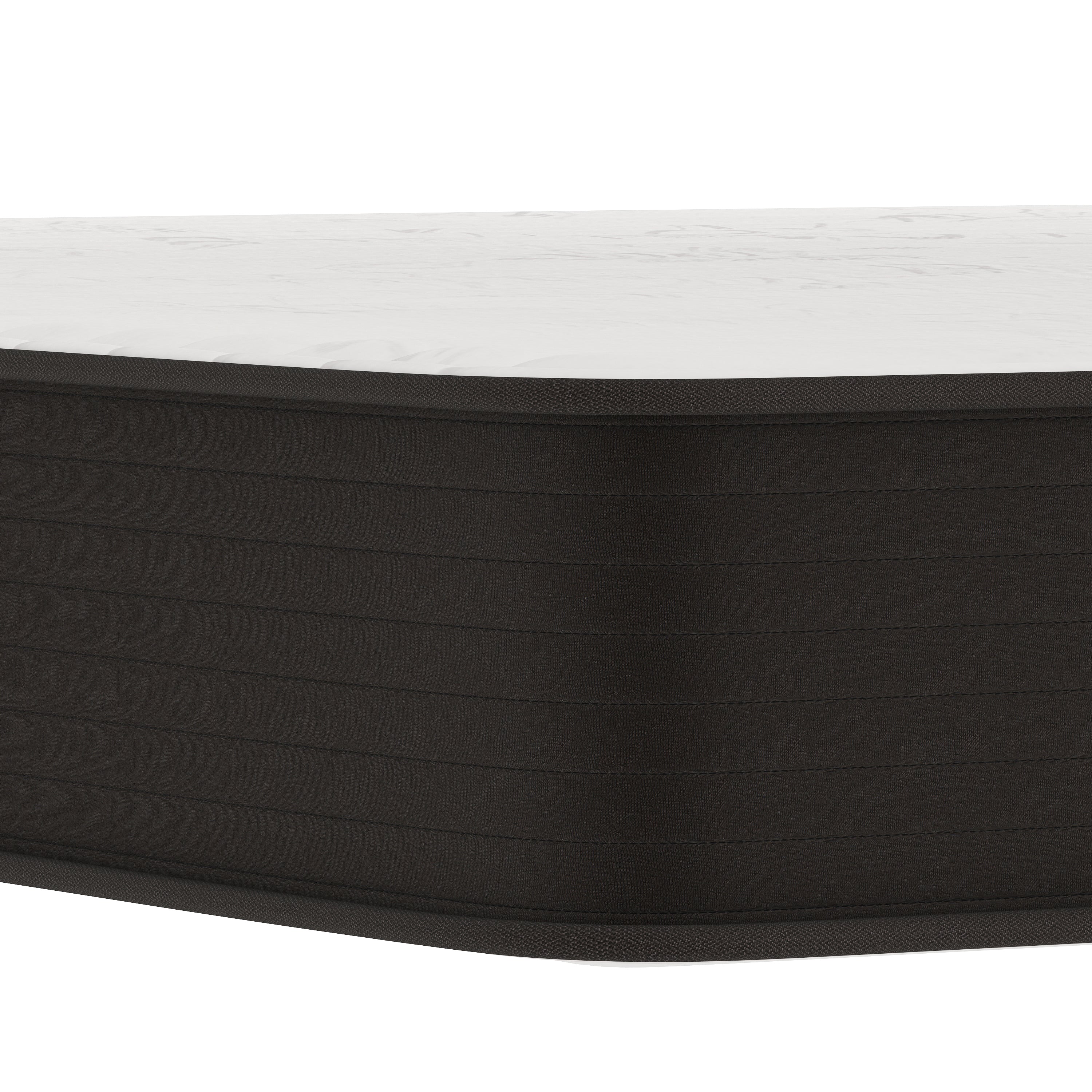 Dream 8 Inch Hybrid Mattress, King Size High Density Foam and Innerspring Mattress in a Box, CertiPur-US Certified Foam