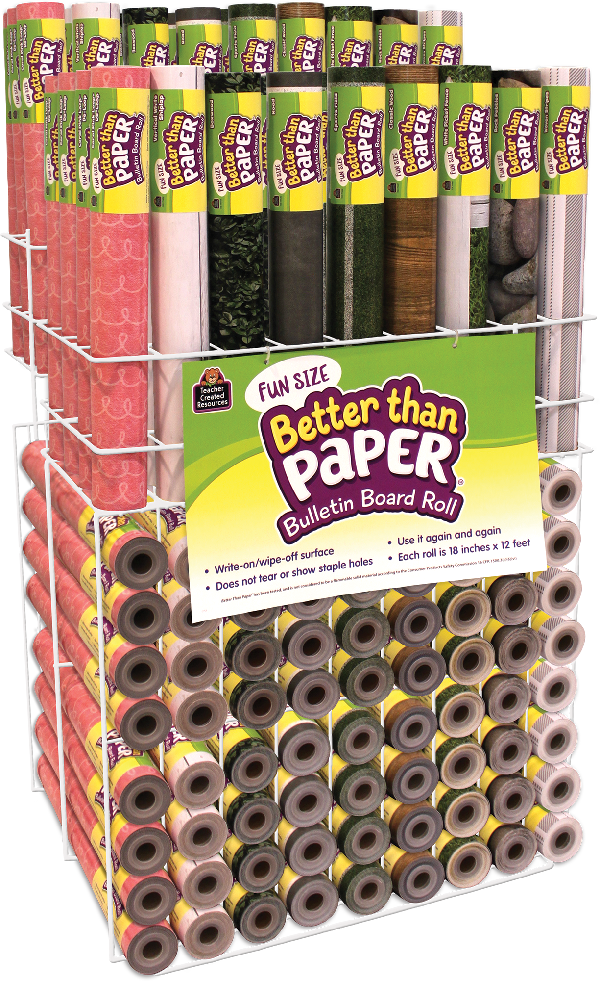 Fun Size Better Than Paper® Bulletin Board Rolls Rack