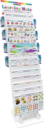 Learning Mats Rack