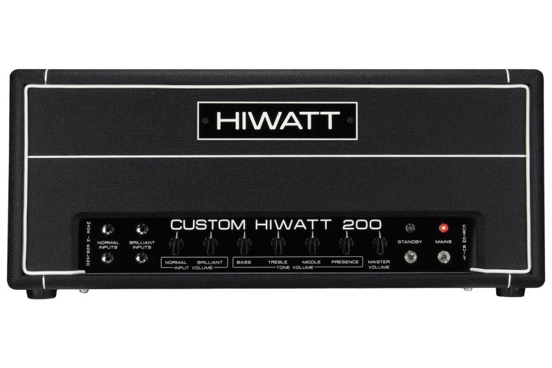 Hiwatt DR201 Head - Custom Hiwatt 200W Head