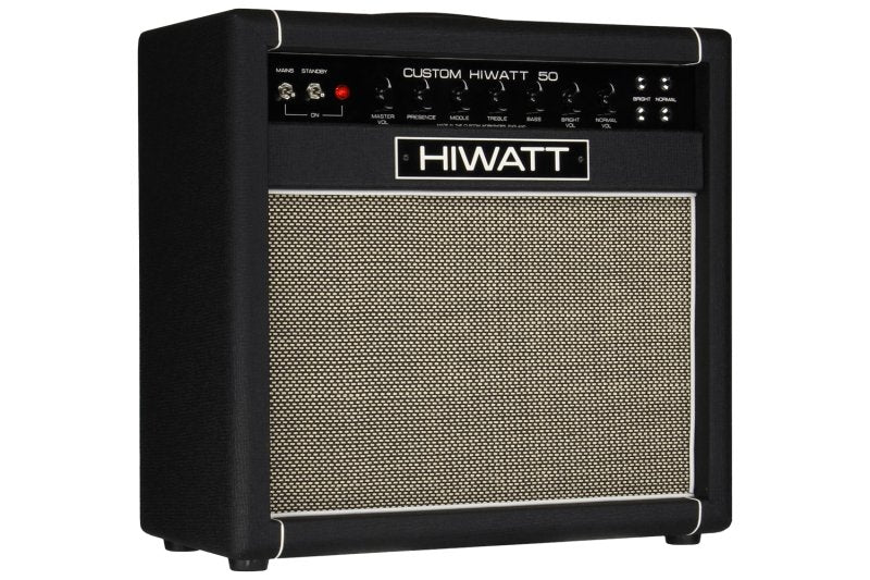 Hiwatt DR504 Combo 1X12 - Custom Hiwatt 50W Combo W/ 1X12" Fane Speaker, Purpleback
