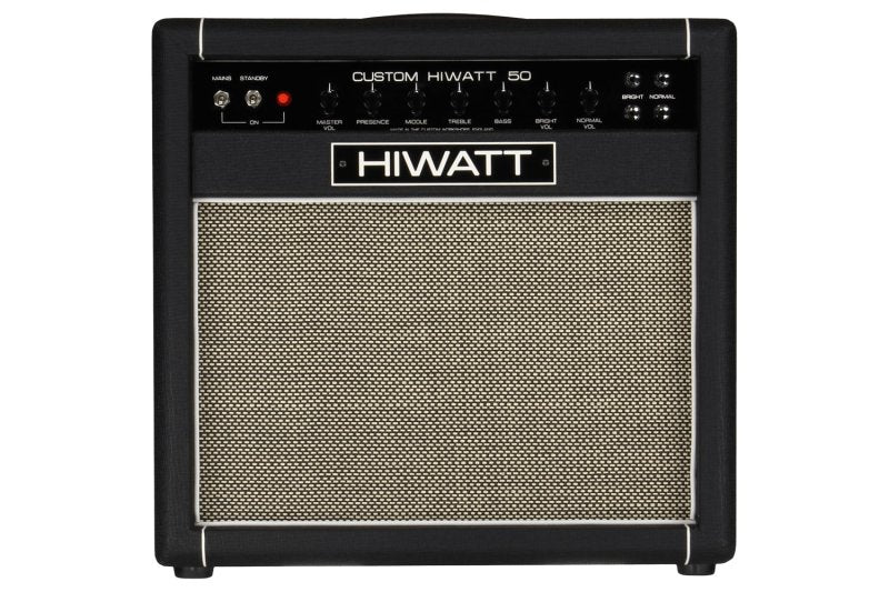 Hiwatt DR504 Combo 1X12 - Custom Hiwatt 50W Combo W/ 1X12" Fane Speaker, F75