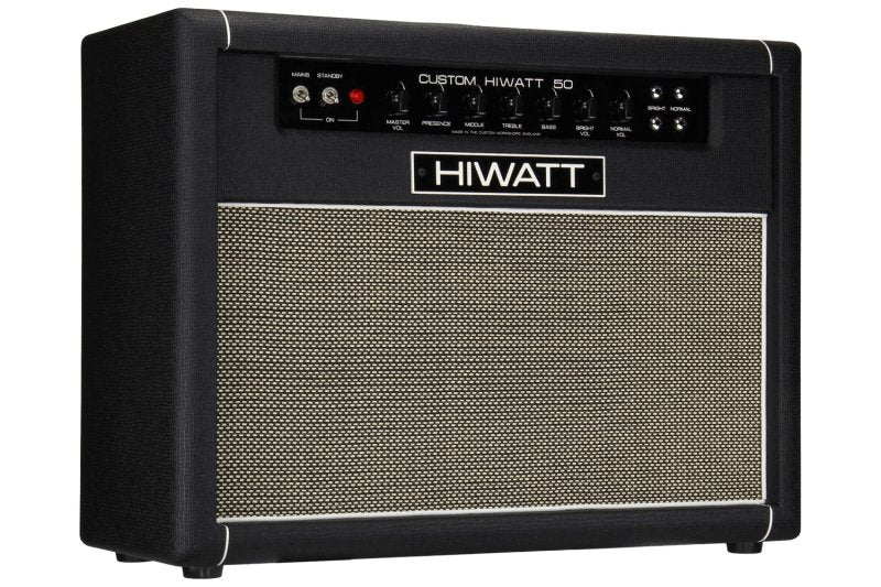 Hiwatt DR504 Combo 2X12 - Custom Hiwatt 50W Combo W/ 2X12" Fane Speakers, Purpleback