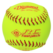 Softballs - Fastpitch - Softball, Reduced Comp, USA 10", Synthetic - Pack Of 12 (Model # - DRC-10FPSC USA)