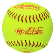 Softballs - Fastpitch - Softball, Reduced Comp, USA 11", Synthetic - Pack Of 12 (Model # - DRC-11FPSC USA)