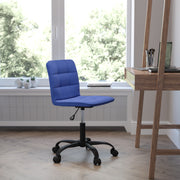 Sorrento Home and Office Task Chair in Blue Fabric