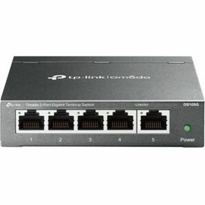 TP-Link - Omada Omada 5-Port Gigabit Desktop Switch - 5 Ports - Gigabit Ethernet - 10/100/1000Base-T - 2 Layer Supported - 3.10 W - Unknown