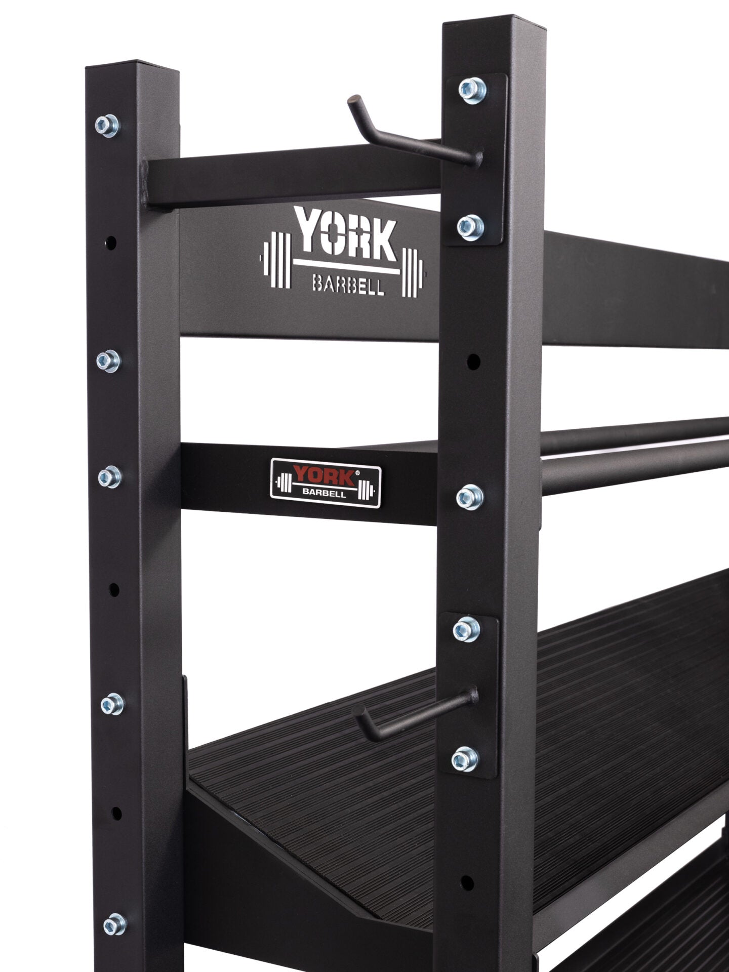 York Black Multi-Storage Rack