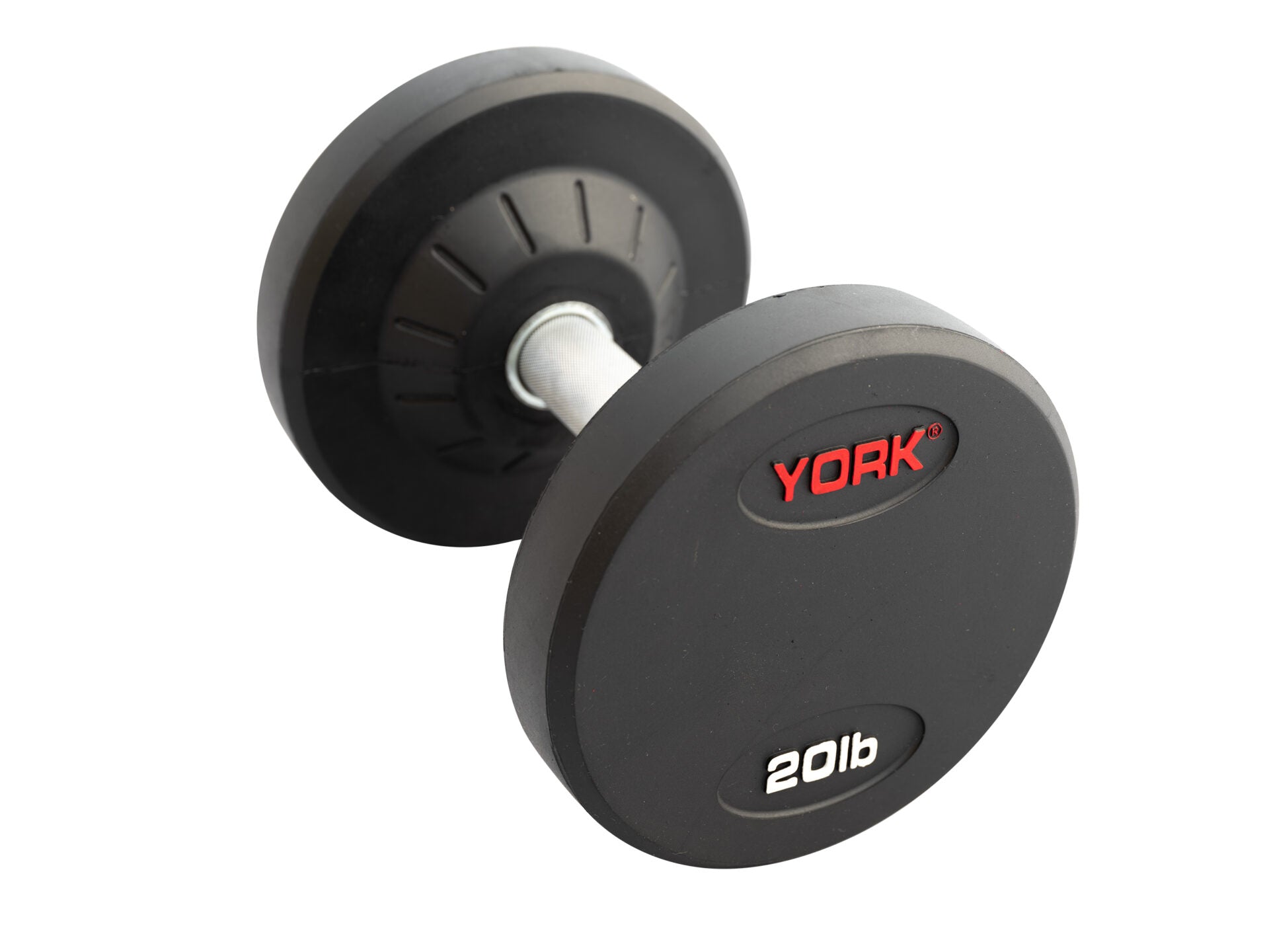 20 LB YORK Rubber Pro Style Dumbbells