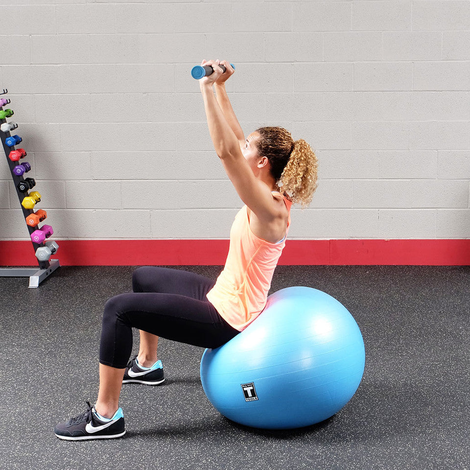 9Lb Yellow Padded Weighted Bar - Grip Diameter 1.05"