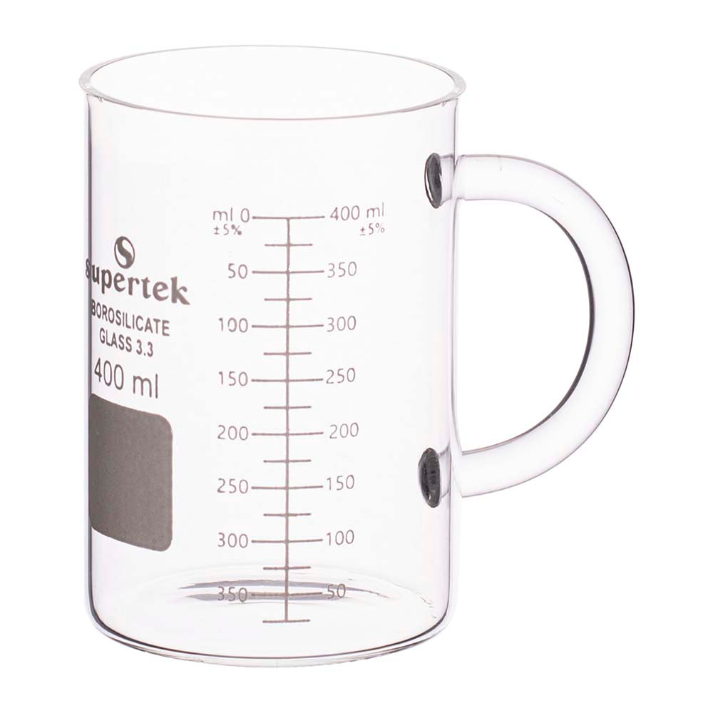 Beaker Mug, Glass, 400ml