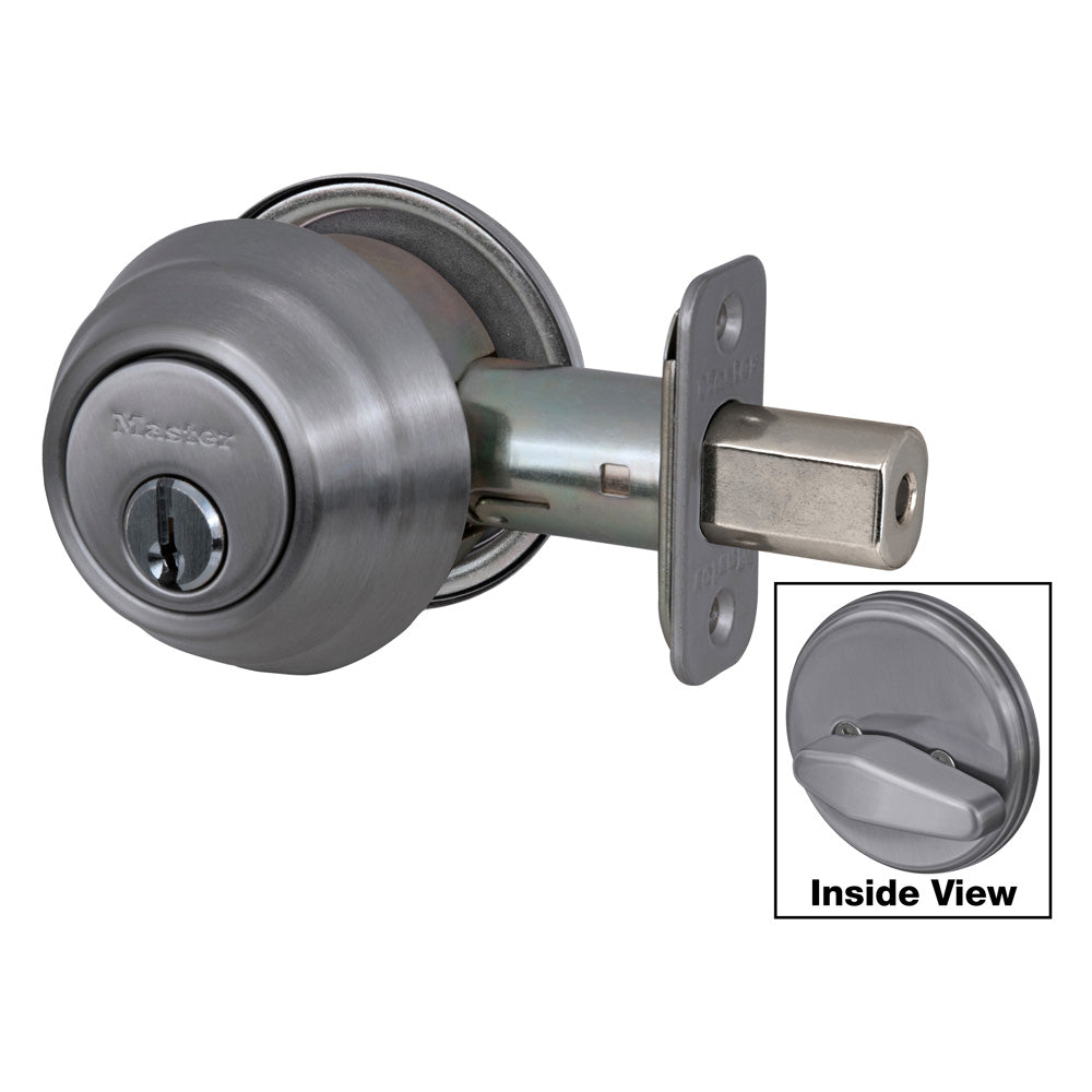 Grade 1 Single Cylinder Deadbolt; Satin Nickel, KW1