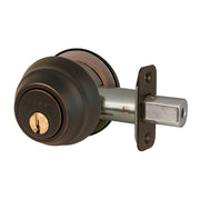 Grade 1 Double Cylinder Deadbolt; Aged Bronze, SC1