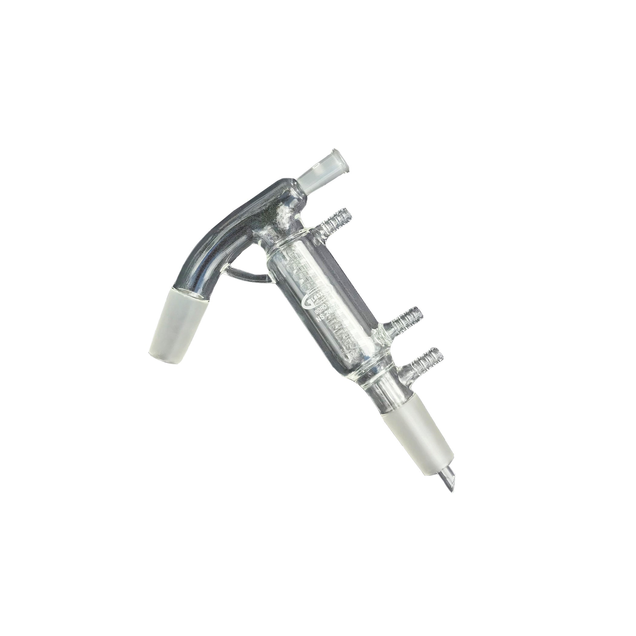 United Scientific® Short Path Distillation Head With Coil Condenser, 24/40 Joints