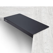 StarTech.com Clamp-on Steel Desk Corner Sleeve for L-Shaped/Corner Desk for 0.5-1.5in (12.7-38.1mm) Desks Increase Space for Keyboard/Mouse Desk Exten