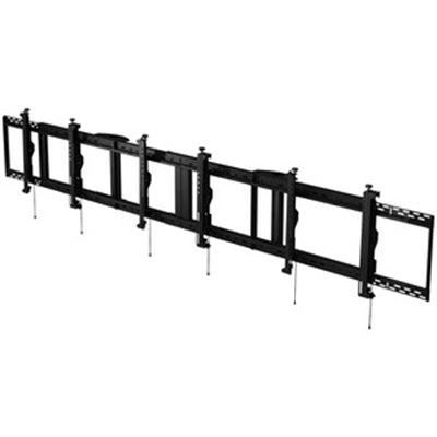 Peerless-AV&amp;reg; SmartMount&amp;reg; Digital Menu Board Ceiling Mount with 8pt Adjustment - Landscape 3x1 Configuration for 46&amp;quot; to 48&amp;quot; Displays