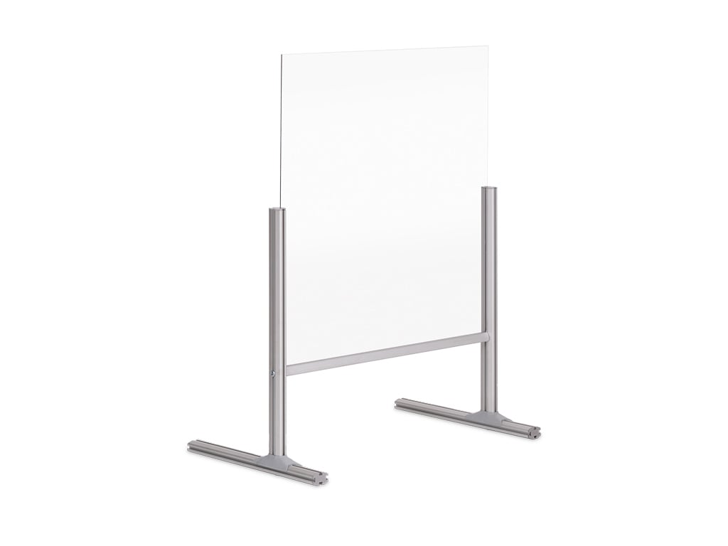 Balcony Desk Glass Protection39.4"X33.5"X16.7"