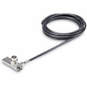 StarTech.com 10-Pack Dual-Access Laptop Lock 6.5ft (2m) Keyed Alike and Combination Security Cable Lock for K-Slot Devices Computer Anti-Theft Steel C
