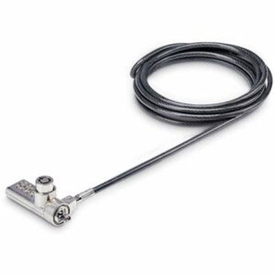 StarTech.com 10-Pack Dual-Access Laptop Lock 6.5ft (2m) Keyed Alike and Combination Security Cable Lock for K-Slot Devices Computer Anti-Theft Steel C