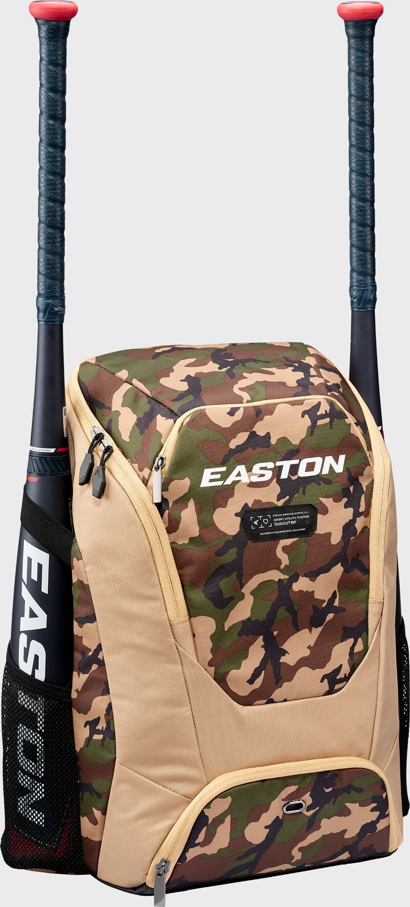 Eason Dugout Backpack - Tan Army Camo