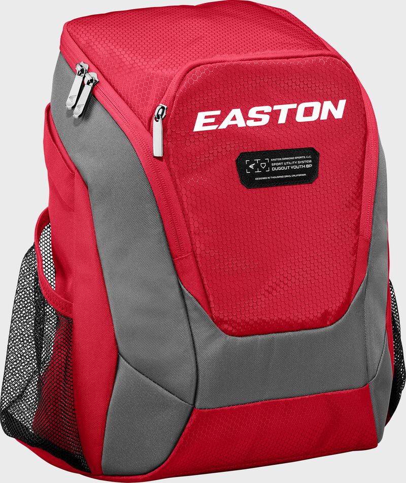 Easton Dugout Youth Backpack - Red