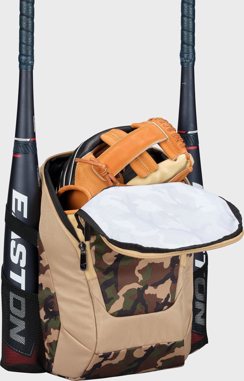 Easton Dugout Youth Backpack - Tan Army Camo