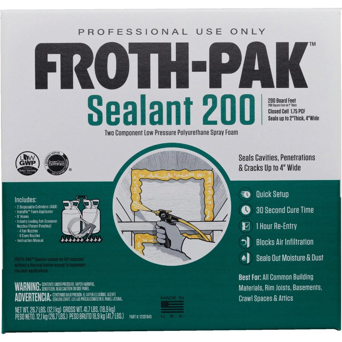 Froth-Pak FPFS 200BF Two-Component Polyurethane Foam Sealant Kit