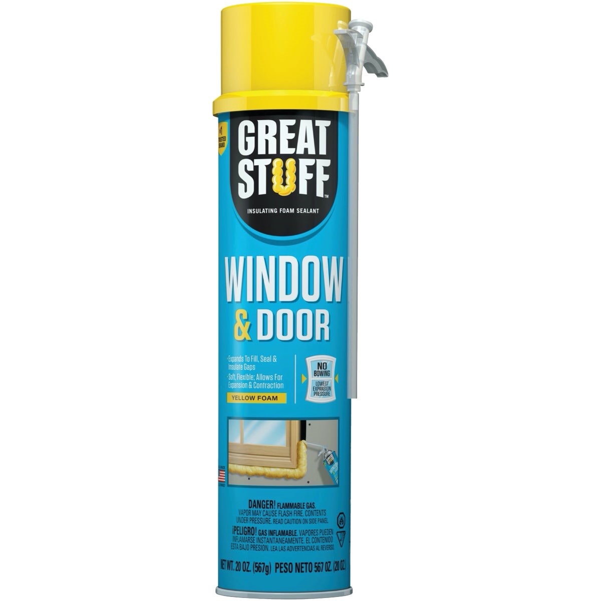 Great Stuff Pro Window & Door 20 Oz. Straw Foam