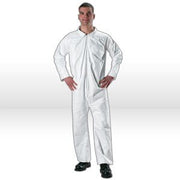 Tyvek Coverall With Zipper Front And Collar, Medium