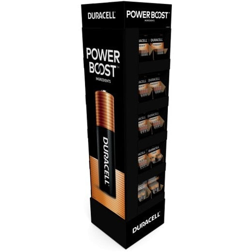 Duracell Multi Pack Display, 83 Ct Tower