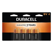 Duracell COPPERTOP Value Batteries, MN16B4DW, Size: 9V, Packaging Qty: 4 per Pack - 12 Packs Per Case