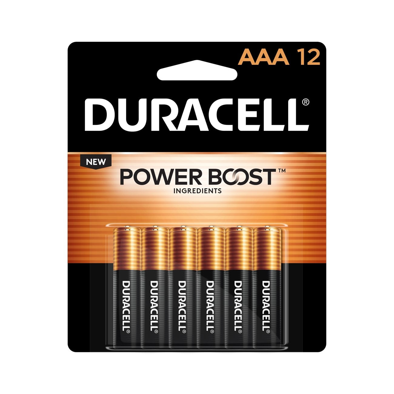 Alkaline Battery, MN2400, Coppertop, AAA, 12PK, 20/CS
