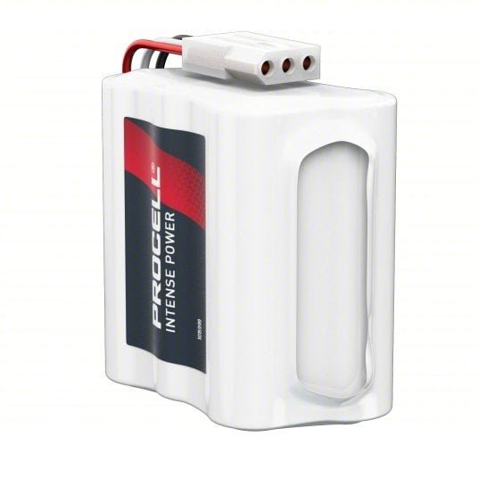 Procell Alkaline AA Disposable Battery Pack, 9V DC