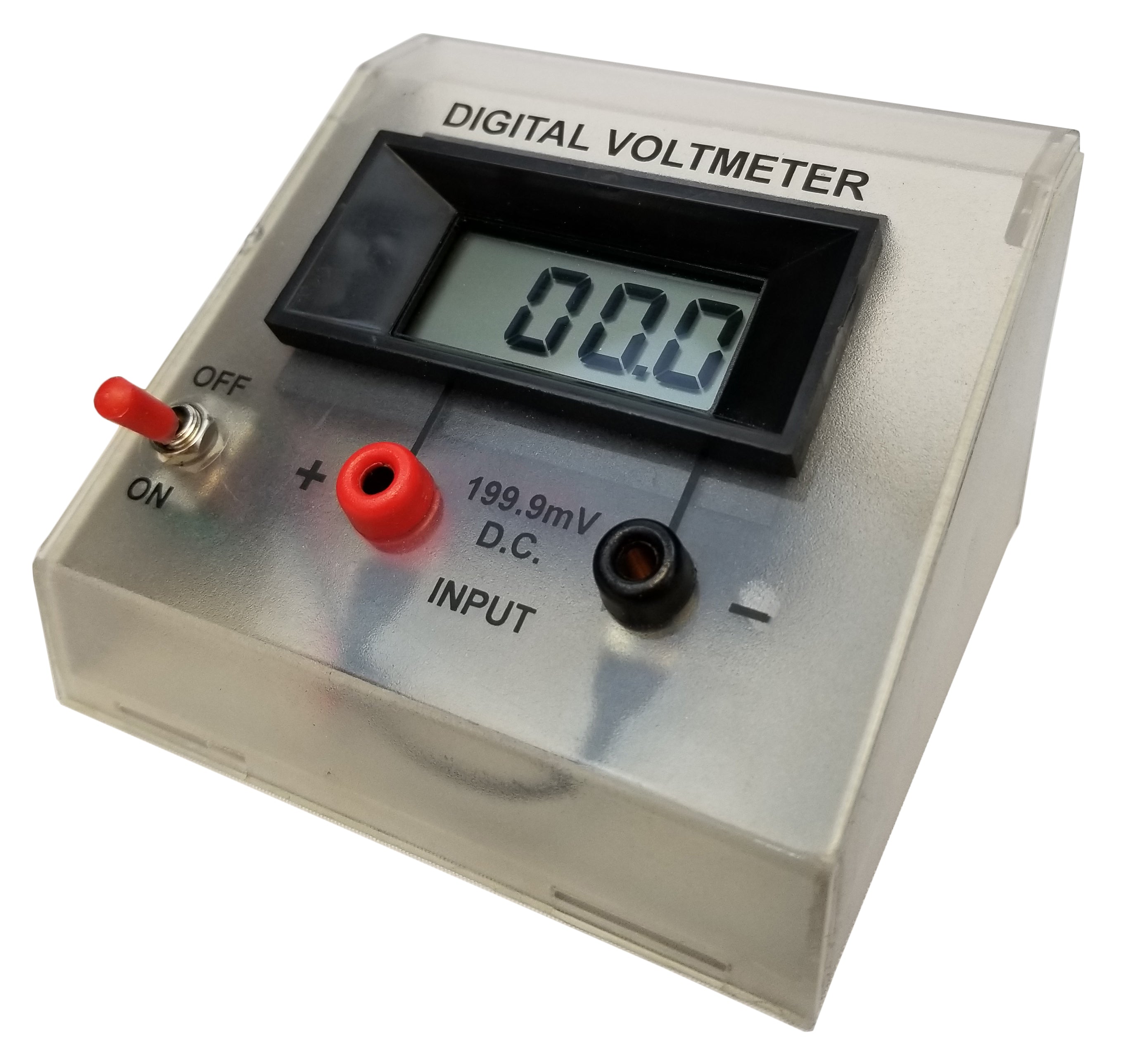 Meter, Digital Voltmeter, 199.9mV