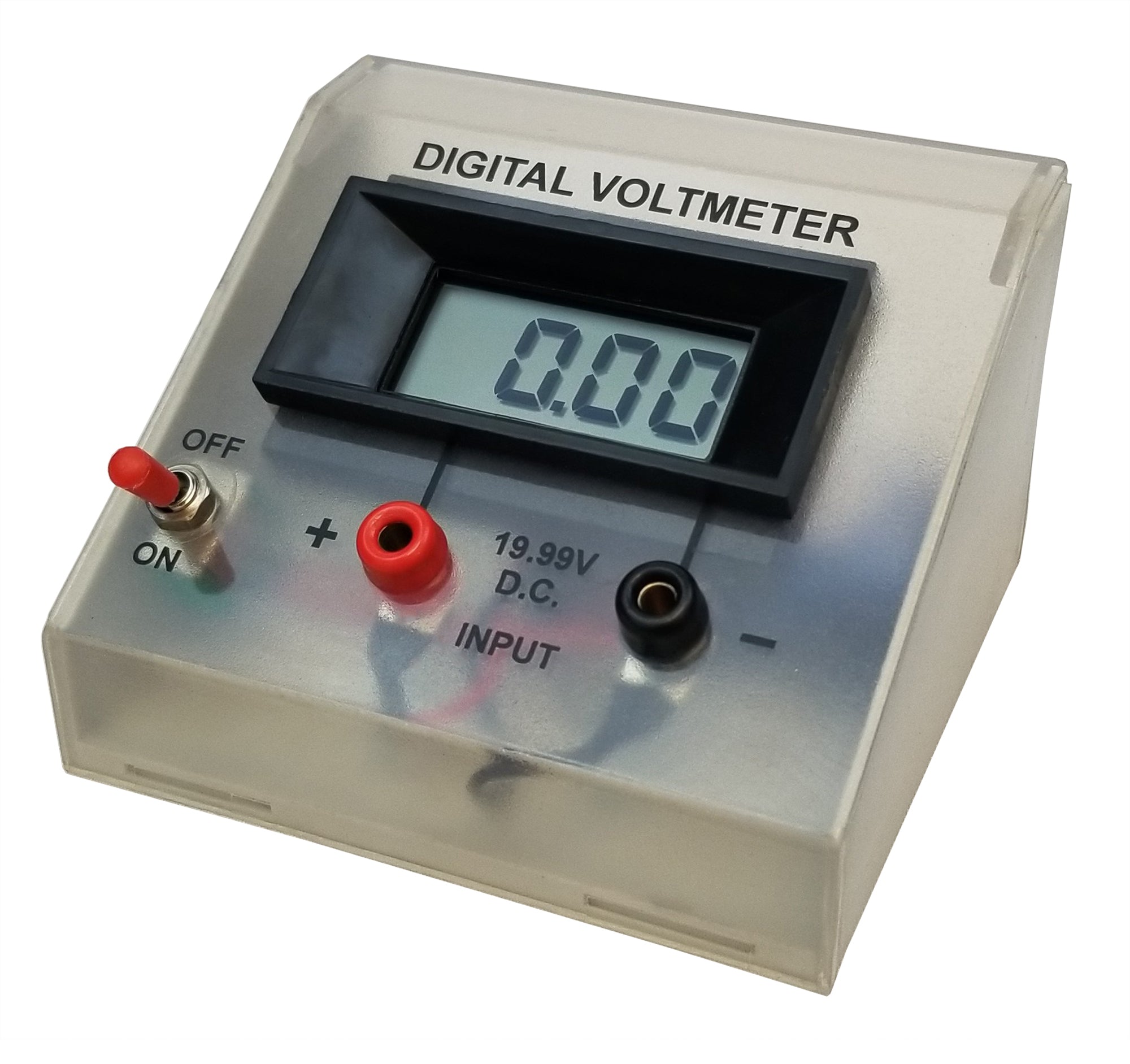 Meter, Digital Voltmeter 19.99V.