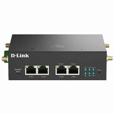 D-Link - 5G PoE Rugged Modem/Gateway (DWM-314-GP) - Black