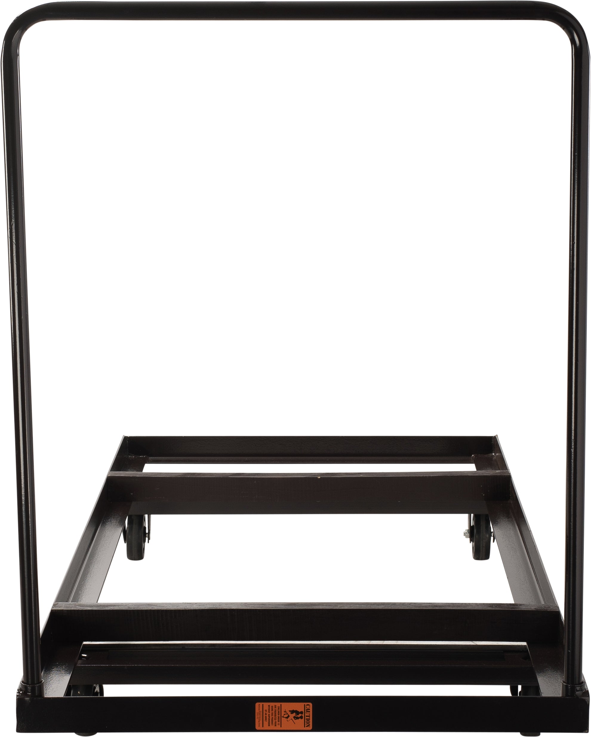 NPS® Folding Table Dolly for Horizontal Storage, Up To 72" L, Frame Color: Brown