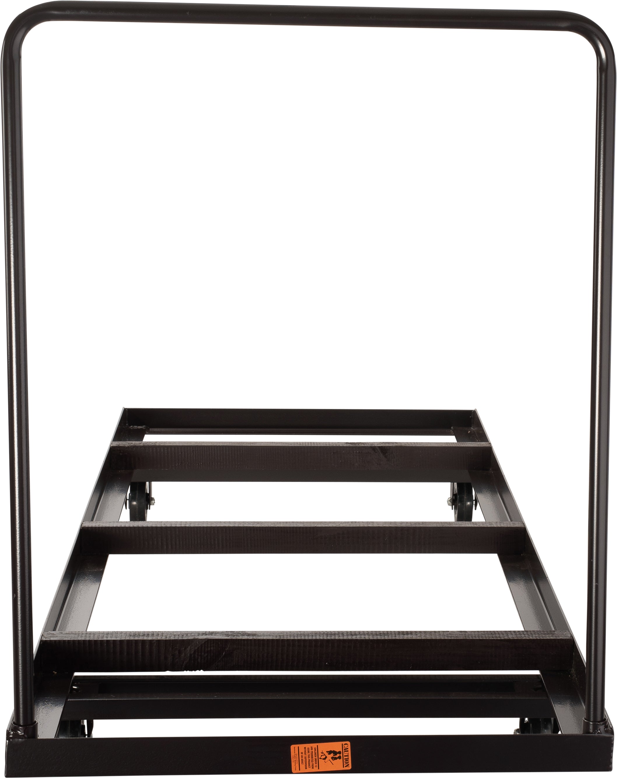 NPS® Folding Table Dolly for Horizontal Storage, Up To 96" L, Frame Color: Brown