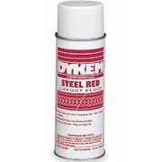 Dykem LAYOUT FLUIDS, Color: DYKEM STEEL RED, SIZE: Aerosol 16 oz, Case Pack: 12