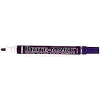 Dykem VALVE ACTION PAINT MARKERS BRITE-MARK 916 Color: Violet, SIZE: Medium Tip, Case Pack: 12